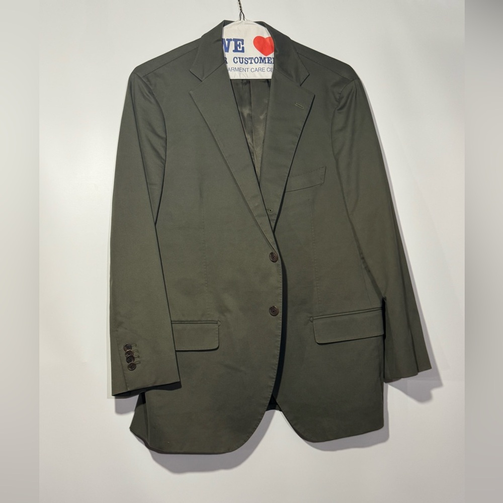 Classic Olive Men's Blazer